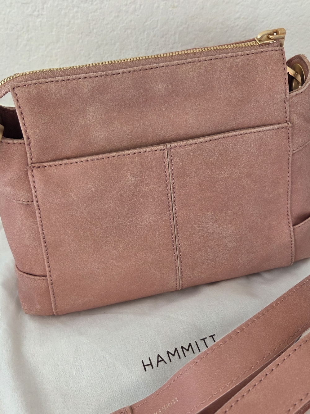 HAMMITT Medium BRYANT Leather Shoulder/ Crossbody Bag - Picture 4 of 10